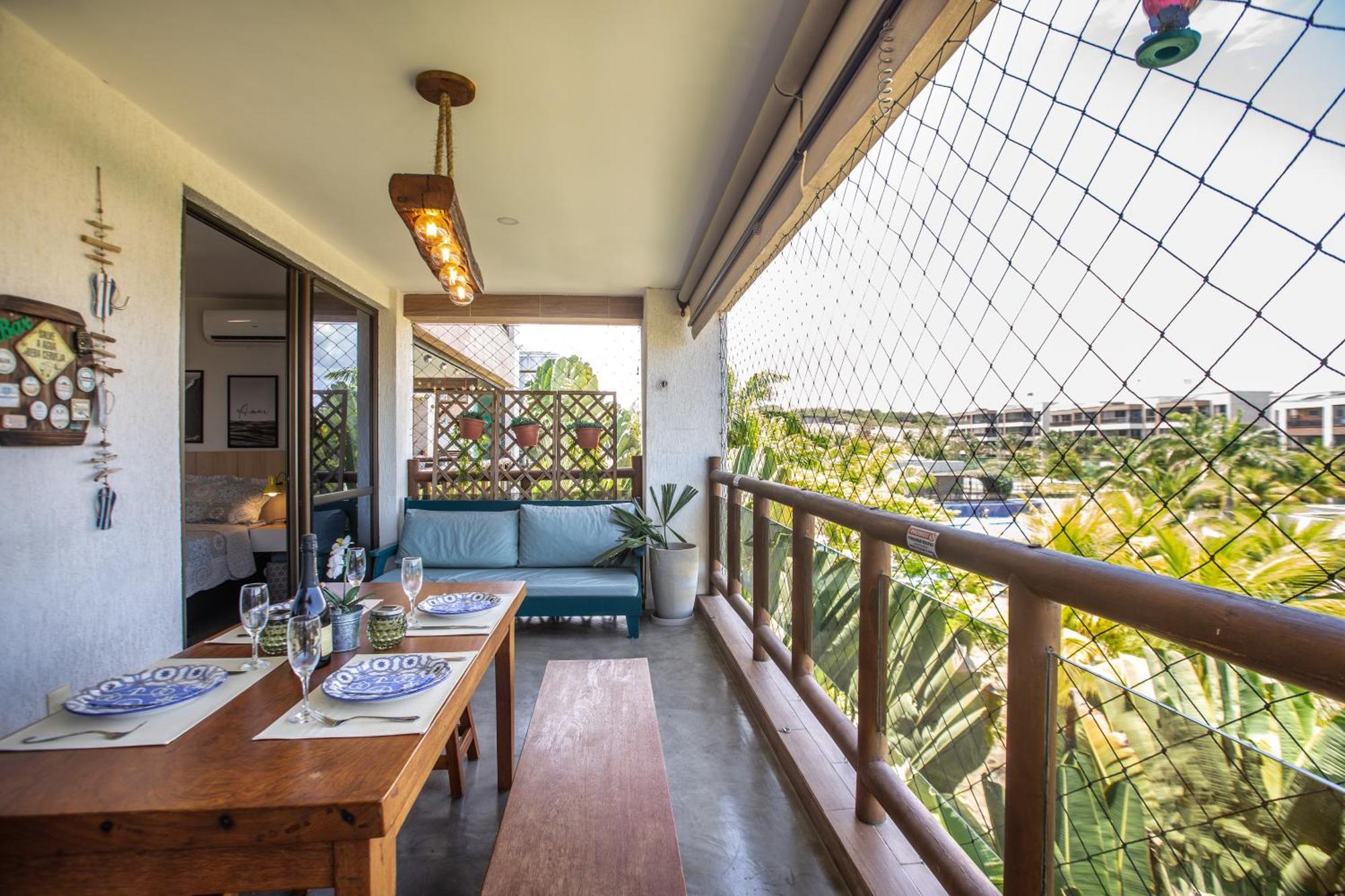 Cumbuco Wai Wai Apartamento Com Vista Para O Mar מראה חיצוני תמונה