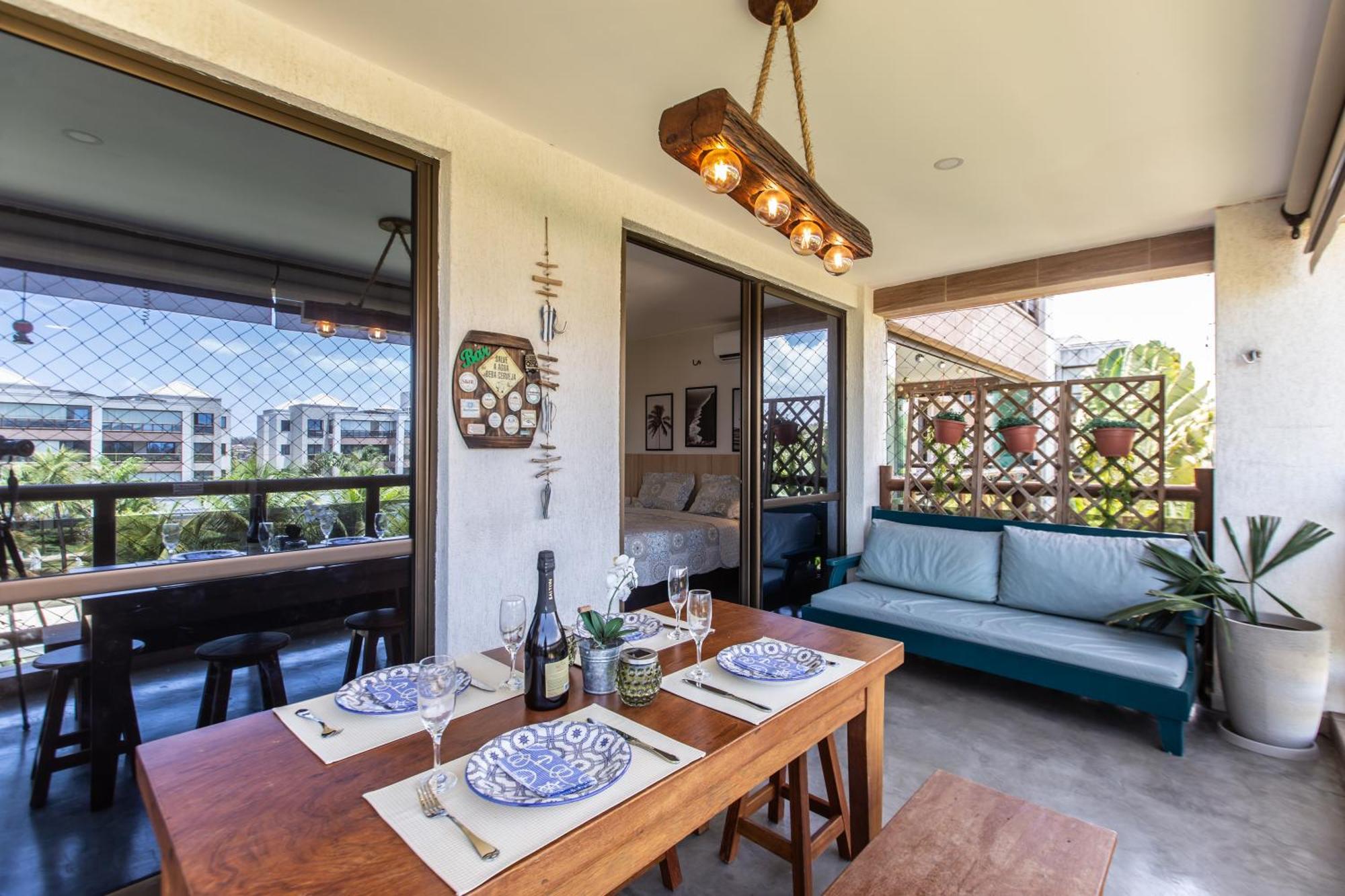 Cumbuco Wai Wai Apartamento Com Vista Para O Mar מראה חיצוני תמונה
