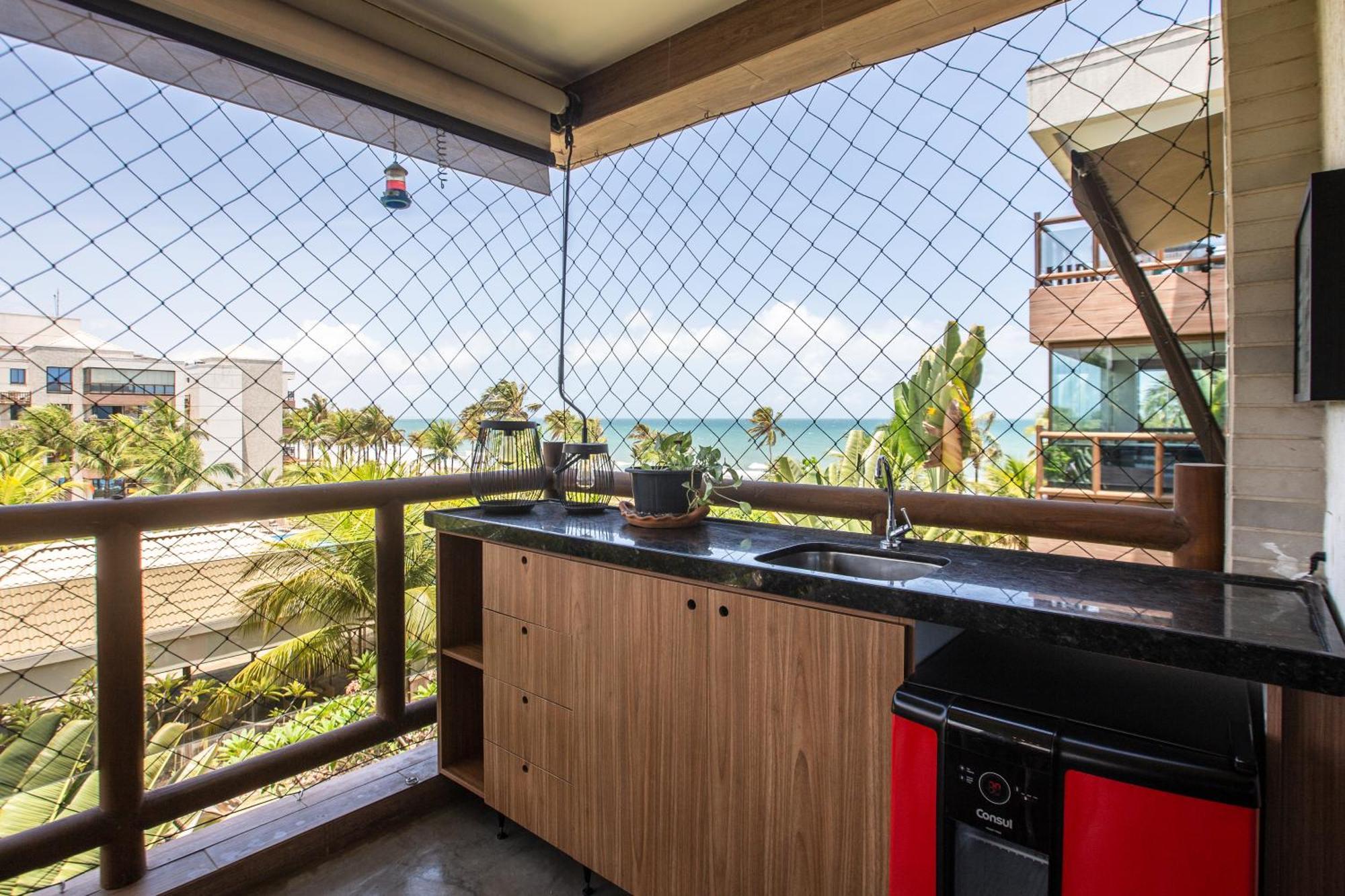 Cumbuco Wai Wai Apartamento Com Vista Para O Mar מראה חיצוני תמונה