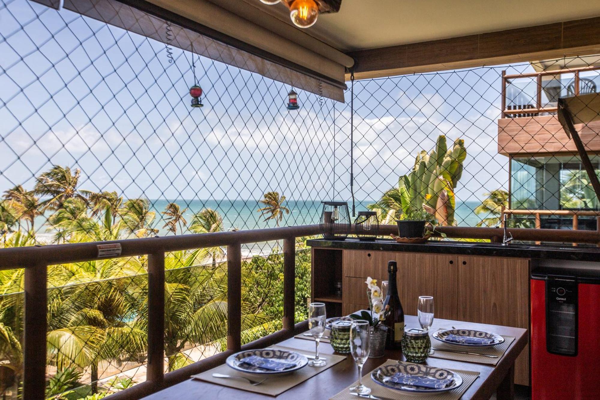 Cumbuco Wai Wai Apartamento Com Vista Para O Mar מראה חיצוני תמונה
